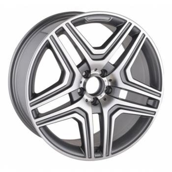 Серый колесный диск Benz 
